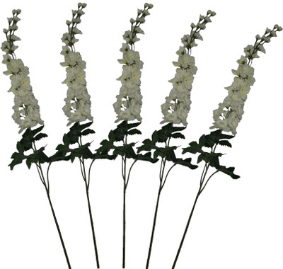 36% OFF on PolliNation Delphinium White Assorted Artificial Flower 36% OFF on PolliNation Delphinium White Assorted Artificial Flower