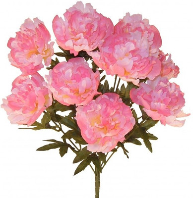 54% OFF on E-Plant Pink Peony Artificial Flower