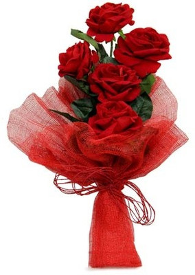 41% OFF on Gifts By Meeta Red Rose Artificial Flower