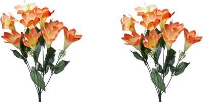 49% OFF on Kusal Bushes Orange Assorted Artificial Flower 49% OFF on Kusal Bushes Orange Assorted Artificial Flower