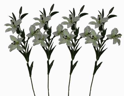 36% OFF on Pollination White Lily Artificial Flower 36% OFF on Pollination White Lily Artificial Flower