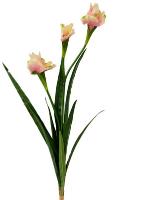 40% OFF on Gifts By Meeta Pink, Green Assorted Artificial Flower