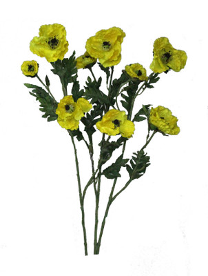 69% OFF on Pollination Poppy Yellow Assorted Artificial Flower 69% OFF on Pollination Poppy Yellow Assorted Artificial Flower