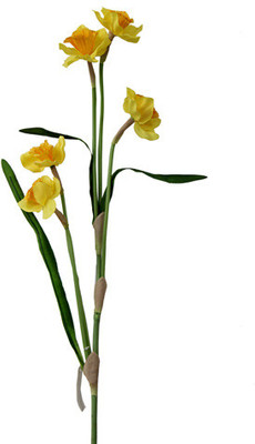 1% OFF on Gifts By Meeta Yellow Assorted Artificial Flower