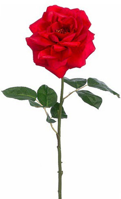 50% OFF on Amiya Garden Red Rose Artificial Flower