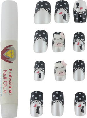 29% OFF on Seven Seas Artificial Nails Black, White 29% OFF on Seven Seas Artificial Nails Black, White