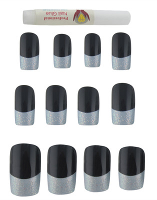 32% OFF on Seven Seas Artificial Nails Silver, Black 32% OFF on Seven Seas Artificial Nails Silver, Black