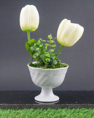 9% OFF on Importwala Tulip Arrangement with Ceramic Pot Assorted Artificial Plant with Pot 9% OFF on Importwala Tulip Arrangement with Ceramic Pot Assorted Artificial Plant with Pot
