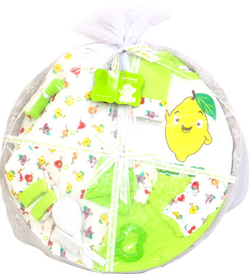 5% OFF on 1st Step Baby Green 14 Pcs Gift Set Basket 5% OFF on 1st Step Baby Green 14 Pcs Gift Set Basket