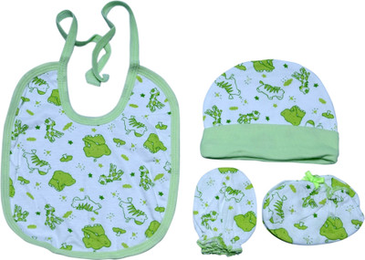 11% OFF on Offspring Mitten Booty Cap Bib Combo Set 11% OFF on Offspring Mitten Booty Cap Bib Combo Set