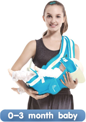 R for Rabbit Cuddle Snuggle Baby Carrier (Blue Cream) 