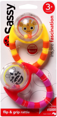 Sassy Flip & Grip Rattle Sassy Flip & Grip Rattle