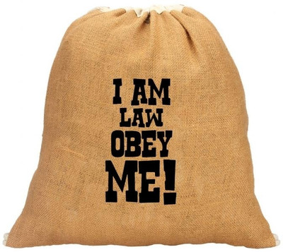 44% OFF on Campus Sutra String Free Size Backpack Gold