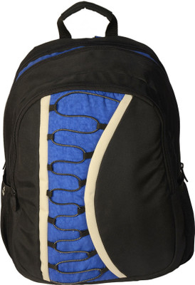 39% OFF on Harissons Snake Cord 34 L Free Size Backpack Black and Royal Blue, Size - 470