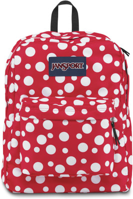 15% OFF on JanSport SuperBreak������ 25 L Backpack High Risk Red/White Sylvia Dot, Size - 424.18 15% OFF on JanSport SuperBreak������ 25 L Backpack High Risk Red/White Sylvia Dot, Size - 424.18
