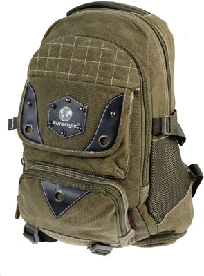 24% OFF on Eurostyle Canvas Series 8 L Free Size Backpack 12011 24% OFF on Eurostyle Canvas Series 8 L Free Size Backpack 12011