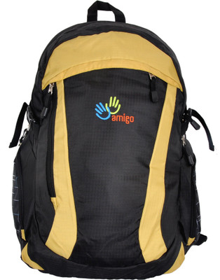 60% OFF on Amigo Backer Backpack Black, Yellow 60% OFF on Amigo Backer Backpack Black, Yellow
