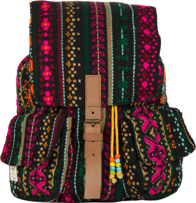 32% OFF on The House of Tara Woven Fabric 055 20 L Medium Backpack Multicolor, Size - 350