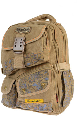 24% OFF on Eurostyle Canvas Series 8 L Free Size Backpack 12012 24% OFF on Eurostyle Canvas Series 8 L Free Size Backpack 12012