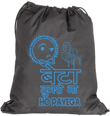 20% OFF on Campus Sutra String Free Size Backpack Black 20% OFF on Campus Sutra String Free Size Backpack Black