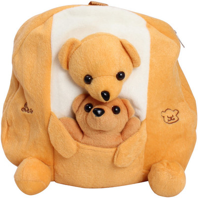 20% OFF on Khoobsurati Fabric Backpack Yellow, 11 inch 20% OFF on Khoobsurati Fabric Backpack Yellow, 11 inch