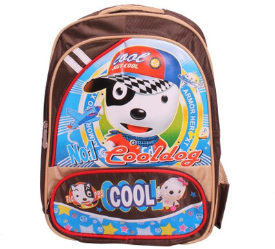 20% OFF on Khoobsurati Fabric Waterproof Backpack Brown, 11 inch 20% OFF on Khoobsurati Fabric Waterproof Backpack Brown, 11 inch