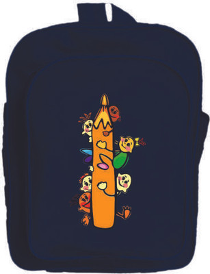 Printland Pencil Backpack Dark Blue, 5 L Printland Pencil Backpack Dark Blue, 5 L