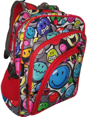 50% OFF on Wepack Smiley Waterproof Backpack Multicolor, 14 inch 50% OFF on Wepack Smiley Waterproof Backpack Multicolor, 14 inch