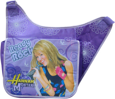 49% OFF on Starx Hannah Montana Fashion Shoulder Sling Bag Purple, 12 inch