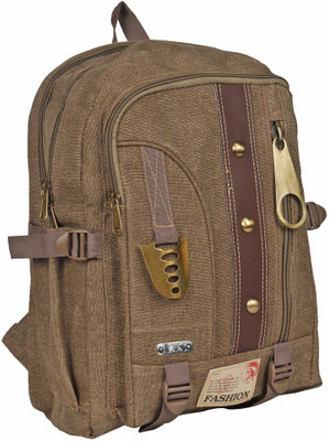 55% OFF on DnS B013 Backpack Brown, 16 L