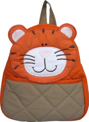 Little Pipal Jungle Collection Tiger Toddler Orange Backpack Orange, 11 inch Little Pipal Jungle Collection Tiger Toddler Orange Backpack Orange, 11 inch