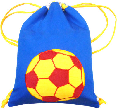 Little Pipal Football Toddler Drawstring Backpack Red and Yellow, 15 Little Pipal Football Toddler Drawstring Backpack Red and Yellow, 15