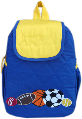 Little Pipal Playball Junior Backpack Blue, 14 inch