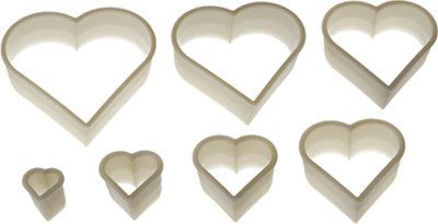 24% OFF on Silikomart Nylon 14 Regular Heart Pastry Cutter Pack of 7 24% OFF on Silikomart Nylon 14 Regular Heart Pastry Cutter Pack of 7