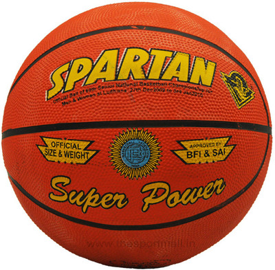 7% OFF on Spartan SuperPower Basketball - Size: 7, Diameter: 24.2 cm 7% OFF on Spartan SuperPower Basketball - Size: 7, Diameter: 24.2 cm