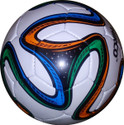 Hikco WC Football  Size: 5,  Diameter: 22 cm (Pack of 1, Multicolor)