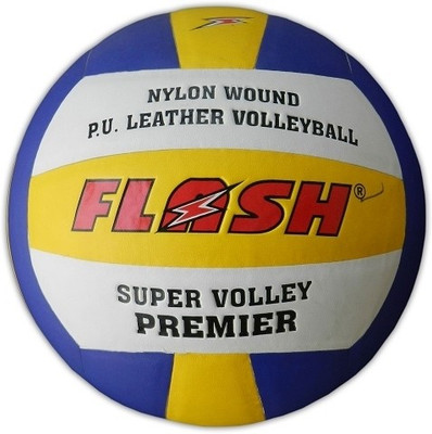 27% OFF on Flash Premier Volleyball - Size: Standard, Diameter: 10.5 cm 27% OFF on Flash Premier Volleyball - Size: Standard, Diameter: 10.5 cm