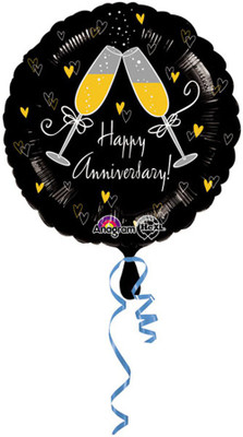 6% OFF on Anagram Happy Anniversary Printed Balloon 6% OFF on Anagram Happy Anniversary Printed Balloon