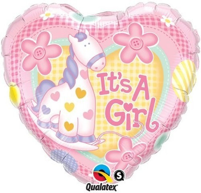 2% OFF on Qualatex It'S A Girl Soft Pony Printed Balloon 2% OFF on Qualatex It'S A Girl Soft Pony Printed Balloon