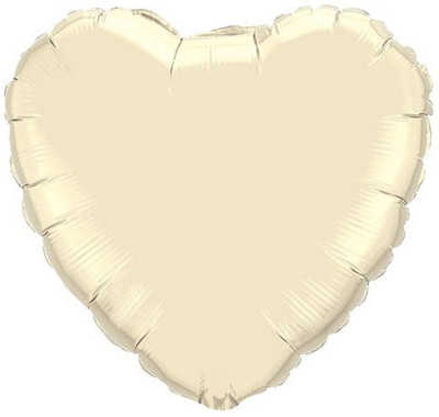 6% OFF on Anagram Metallic Pearl Ivory Solid Balloon