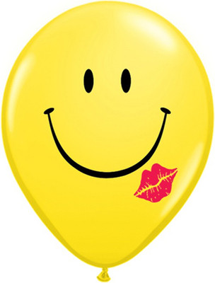 84% OFF on Anagram yellow smile with kiss Printed Balloon 84% OFF on Anagram yellow smile with kiss Printed Balloon