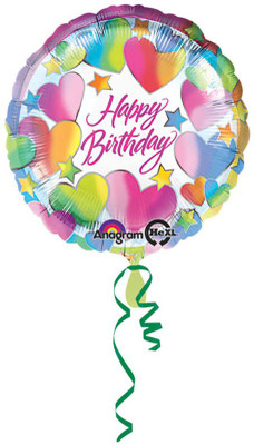 1% OFF on Anagram Sparkle Hearts Printed Balloon 1% OFF on Anagram Sparkle Hearts Printed Balloon