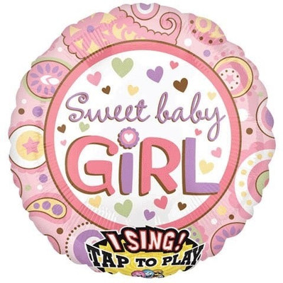 1% OFF on Anagram Sweet Baby Girl Printed Balloon 1% OFF on Anagram Sweet Baby Girl Printed Balloon