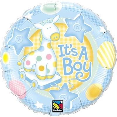 2% OFF on Qualatex It'S a Boy Soft Giraffe Printed Balloon 2% OFF on Qualatex It'S a Boy Soft Giraffe Printed Balloon