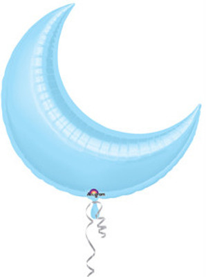 Anagram Pastel Blue 35 inch Solid Balloon Anagram Pastel Blue 35 inch Solid Balloon