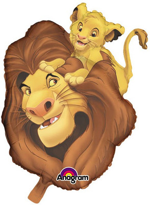 2% OFF on Anagram Simba & Mustafasa Printed Balloon 2% OFF on Anagram Simba & Mustafasa Printed Balloon