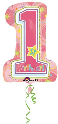 2% OFF on Anagram One-Derful Birthday Girl Printed Balloon 2% OFF on Anagram One-Derful Birthday Girl Printed Balloon