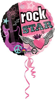 6% OFF on Anagram Rocker Girl Printed Balloon 6% OFF on Anagram Rocker Girl Printed Balloon