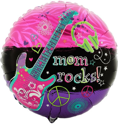 2% OFF on Qualatex Mom Rocks Printed Balloon 2% OFF on Qualatex Mom Rocks Printed Balloon