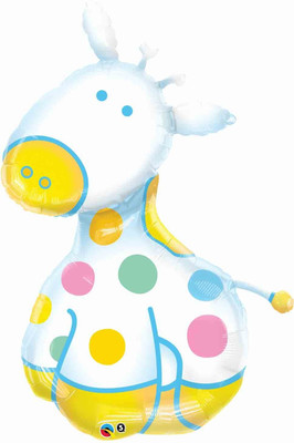 Qualatex Soft Giraffe 36 inch Printed Balloon Qualatex Soft Giraffe 36 inch Printed Balloon